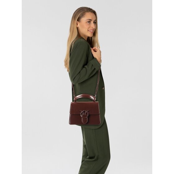 PINKO Love One Top Mini Sac à main Cuir véritable 20 cm