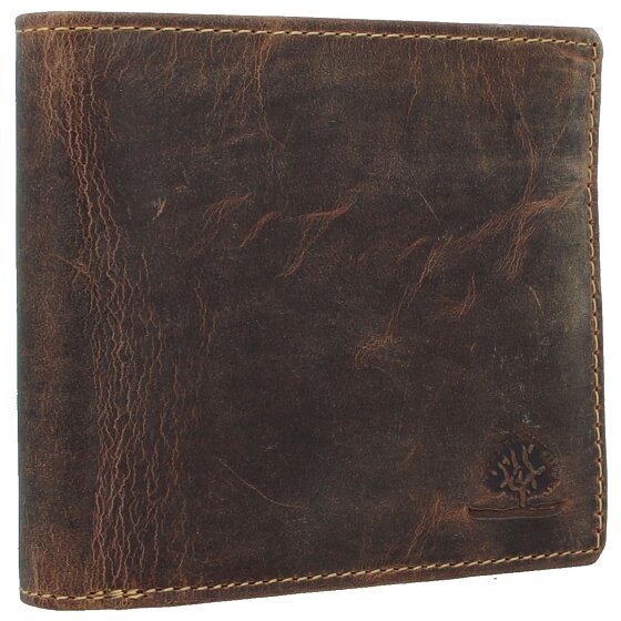 Greenburry Porte-monnaie Vintage RFID en cuir 12,5 cm