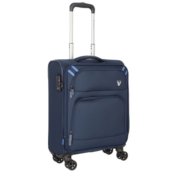 Roncato Twin 4 roulettes Trolley de cabine S 55 cm avec soufflet d'extension