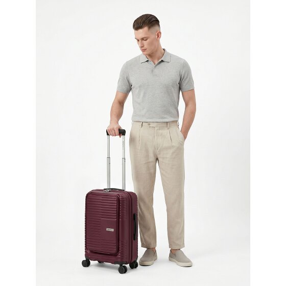 Redolz Essentials 17 2.0 4 roues Valise cabine 55 cm Compartiment ordinateur avec soufflet d'extension