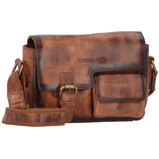 Greenland Nature Mascu & Line Sac à bandoulière en cuir 23 cm