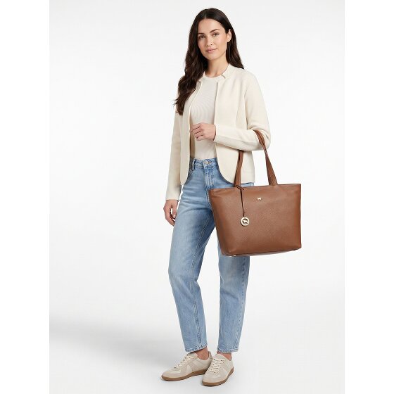 Braun Büffel Hanna Sac de shopper Cuir véritable 43 cm