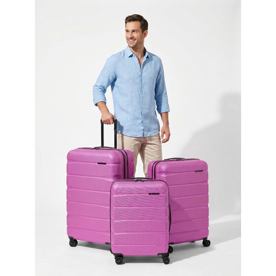 Franky Munich 4.0 4 roues Set de valises 3 pièces avec soufflet d'extension