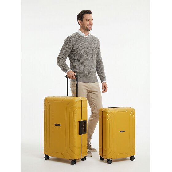 Redolz Essentials 15 Set de valises à 4 roulettes 2 pièces avec fermeture à trois points