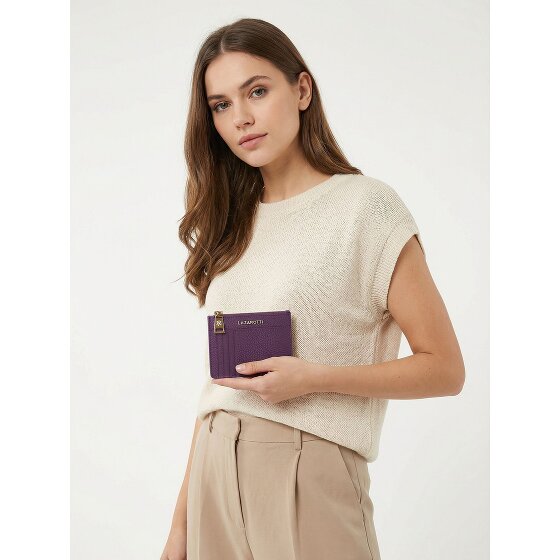 Lazarotti Bologna Leather Porte-clés en cuir 11,5 cm avec poche Air Tag