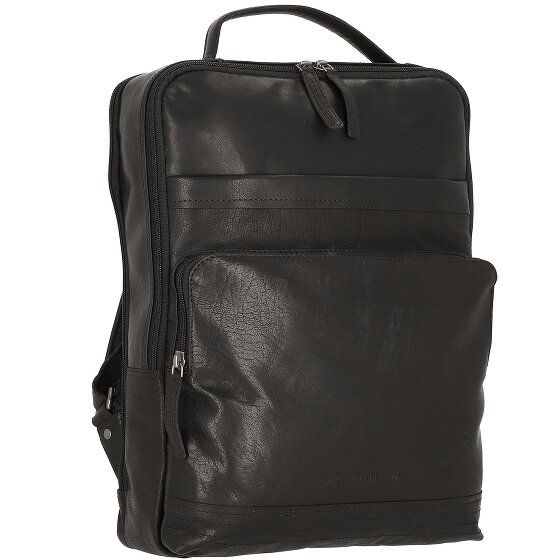 Spikes & Sparrow Bronco Sac à dos en cuir 40 cm pour ordinateur portable