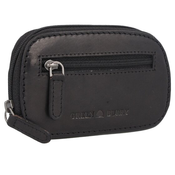 Greenburry Pure Black Étui à clés Cuir 12 cm