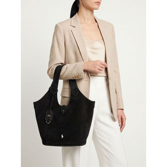 POLO RALPH LAUREN Polo Play Sac à bandoulière Cuir véritable 39.5 cm