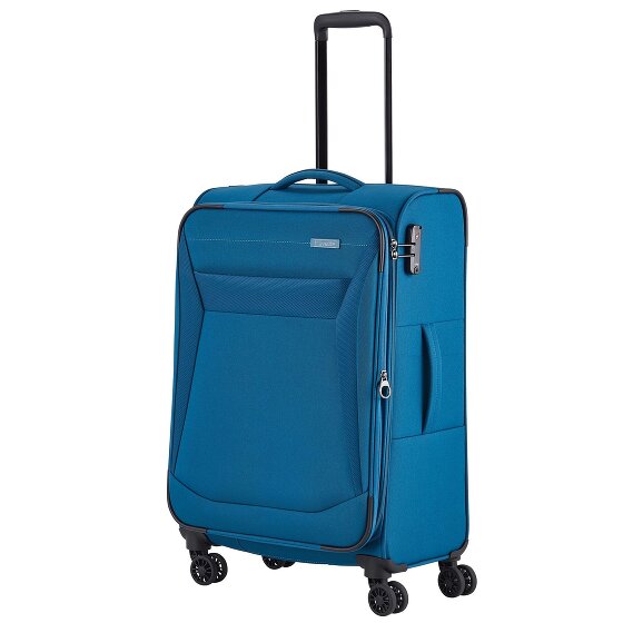 Travelite Chios 4 roulettes Trolley 67 cm avec soufflet d'extension