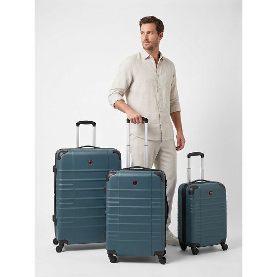 Wenger Amplar Evo 4 roues Set de valises 3 pièces avec soufflet d'extension