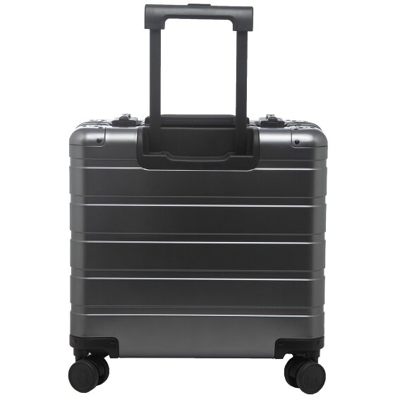 Alumaxx Trolley pilote Gravity 4 roues en Aluminium, 44 cm, avec compartiment pour ordinateur portable