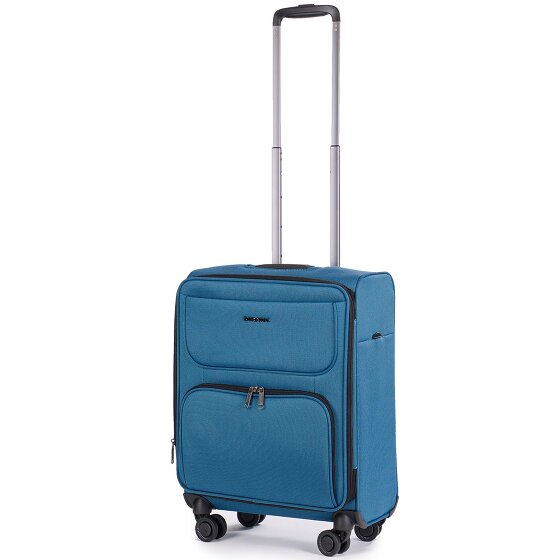 Stratic Bendigo Light + 4 roues Valise cabine 54 cm '"avec soufflet d''extension"'
