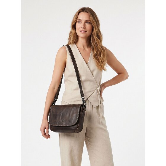 Greenburry Newport Sac à bandoulière Cuir véritable 20 cm