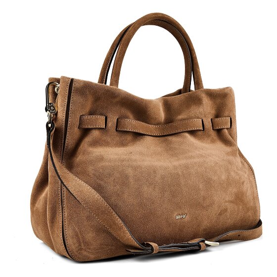 abro Jill Sac à bandoulière Cuir véritable 35 cm