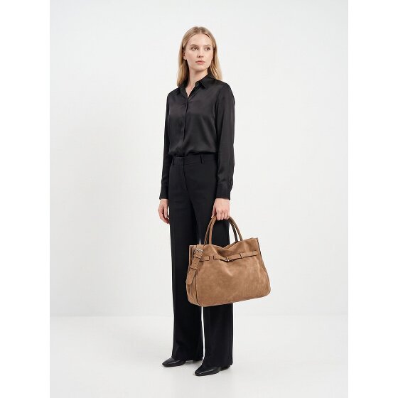 abro Jill Sac à bandoulière Cuir véritable 35 cm