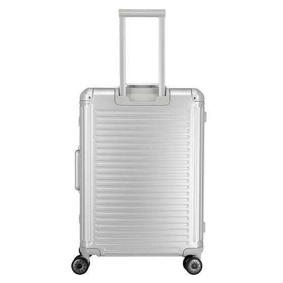 Travelite Valise cabine à 4 roues Next en Aluminium, 67 cm