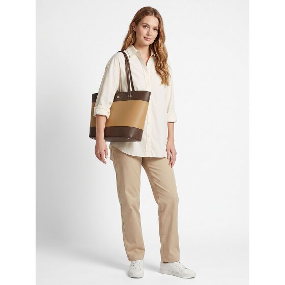 Lauren Ralph Lauren Karly Sac à bandoulière Cuir véritable 26 cm