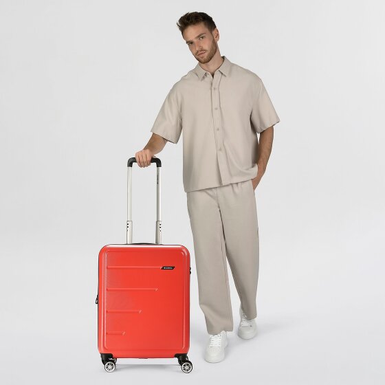 Gabol Future Plus 4 roulettes Trolley de cabine 55 cm avec soufflet d'extension