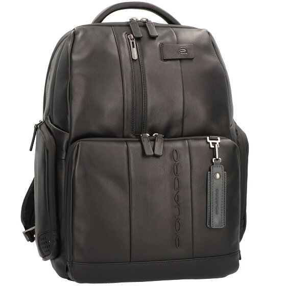 Piquadro Sac à dos Urban RFID en cuir 44 cm pour ordinateur portable