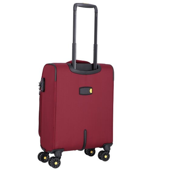 d&n Travel Line 9704 4 roulettes Trolley de cabine S 55 cm avec soufflet d'extension