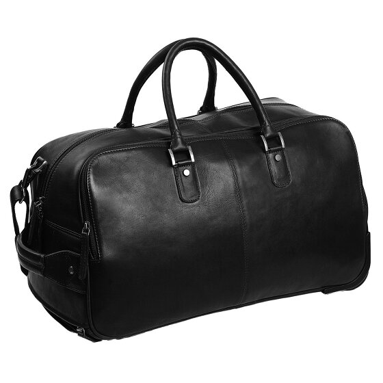 The Chesterfield Brand Wax Pull Up 2 roulettes Sac de voyage Cuir 60 cm