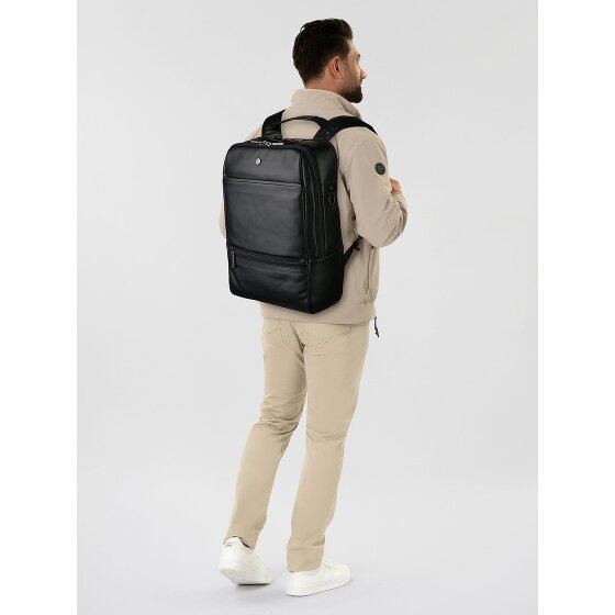 Jekyll & Hide Sac à dos professionnel Protection RFID Cuir 40 cm Compartiment pour ordinateur portable