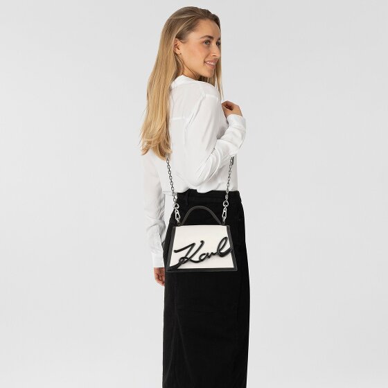 Karl Lagerfeld Signature 2.0 Sac à main Cuir 21 cm
