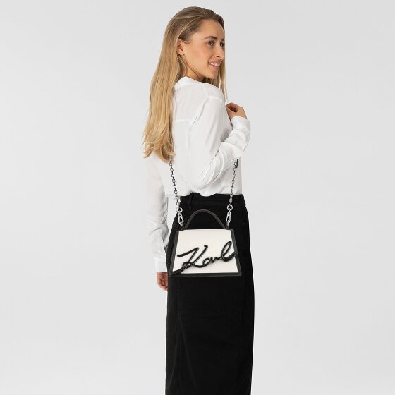 Karl Lagerfeld Signature 2.0 Sac à main Cuir 21 cm
