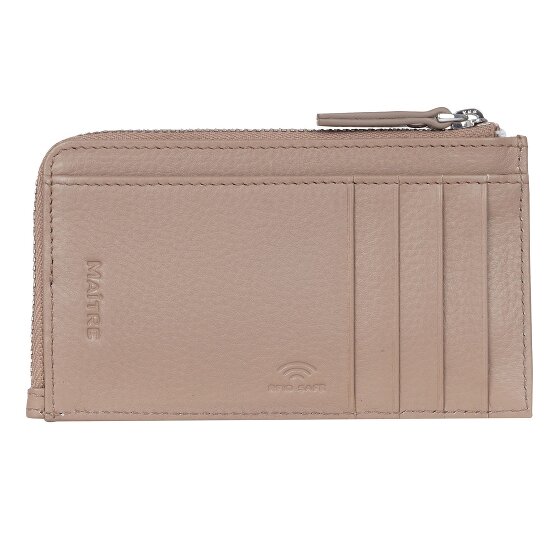 Maître Ellern Étui pour cartes de crédit Protection RFID Cuir 13 cm