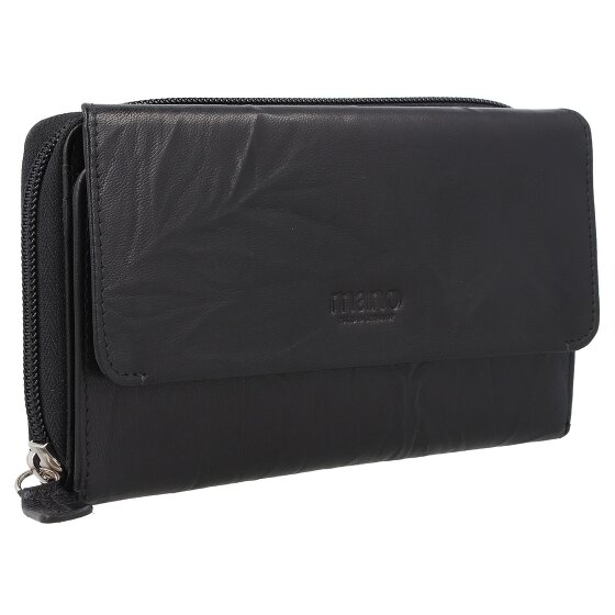 mano Donna Aurona Porte-monnaie RFID en cuir 18 cm