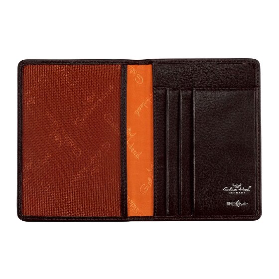 Golden Head Étui pour cartes d'identité Capri RFID en cuir 9 cm