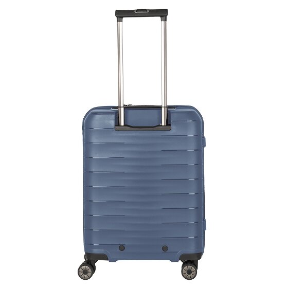 Travelite Mooby 4 roulettes Trolley de cabine 55 cm Compartiment pour ordinateur portable