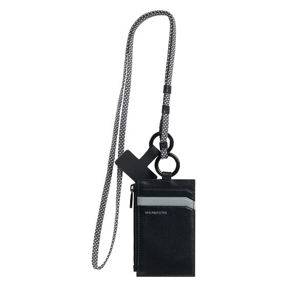 Samsonite Prismix Étui pour cartes de crédit Protection RFID Cuir véritable 6.5 cm