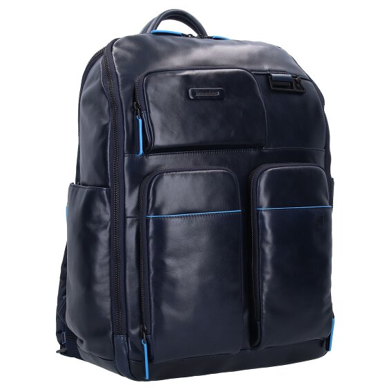 Piquadro Blue Square Revamp sac à dos RFID cuir 42 cm compartiment pour ordinateur portable