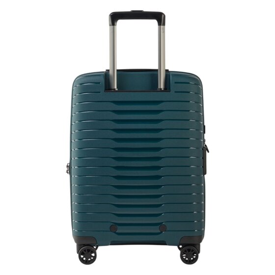 Stratic Novium 4 roulettes Trolley de cabine S 55 cm Compartiment pour ordinateur portable avec soufflet d'extension