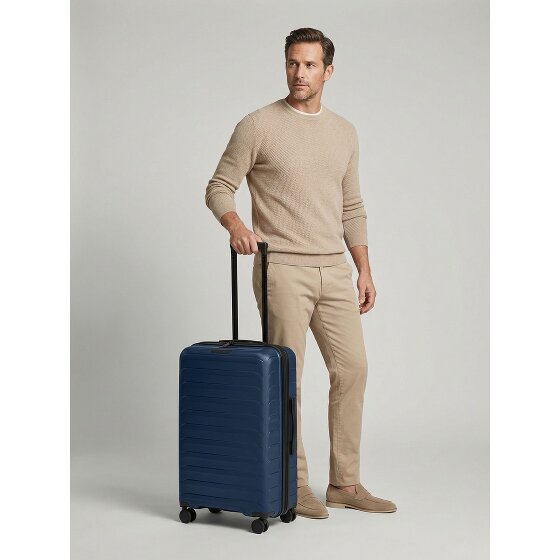 d&n Toronto 4 roulettes Trolley M 65 cm avec soufflet d'extension