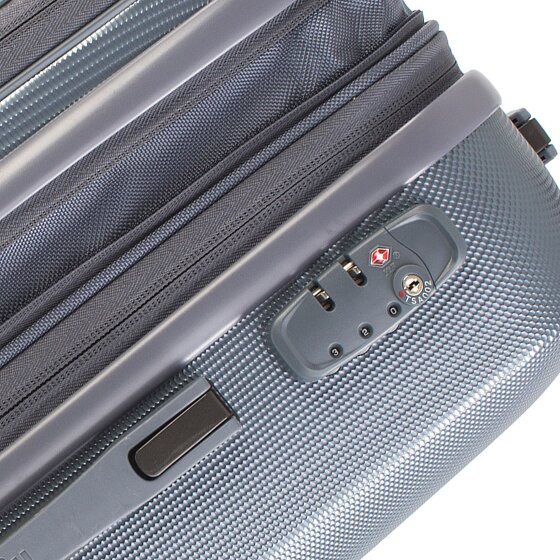 Heys Vantage 4 roulettes Trolley de cabine S 55 cm avec soufflet d'extension
