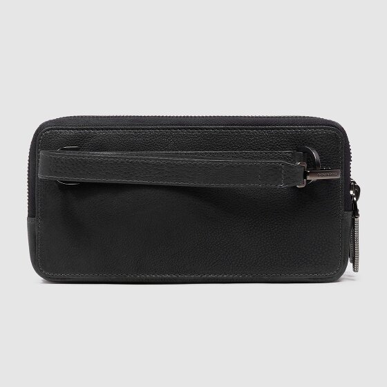 Piquadro Cronus Trousse de toilette Cuir véritable 19.5 cm