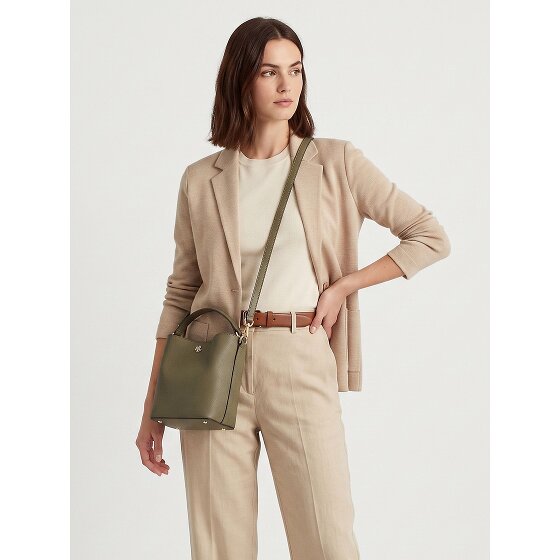 Lauren Ralph Lauren Reese Mini sac à main Cuir véritable 13 cm