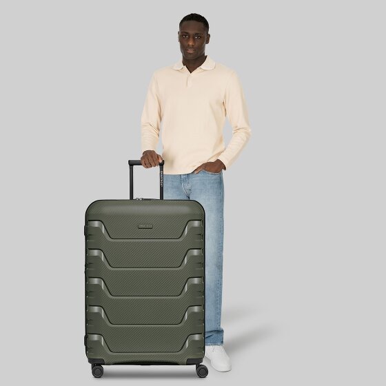 Smartbox Edition 01 4 roulettes Trolley 76 cm avec soufflet d'extension