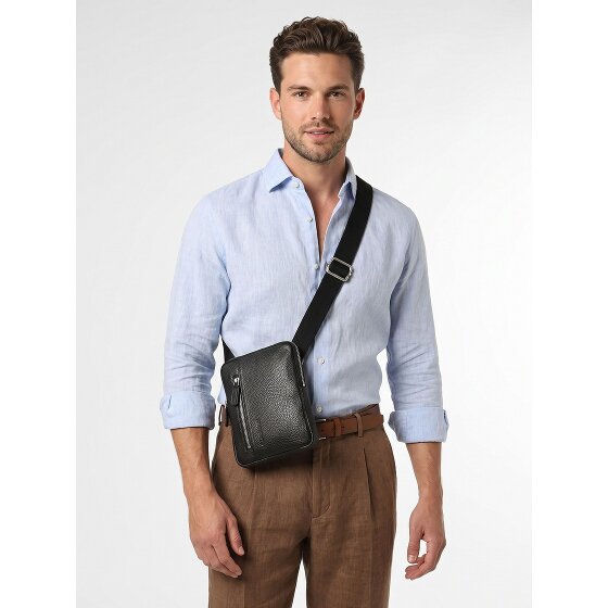 Strellson Kennington Mini sac à bandoulière Cuir véritable 13 cm