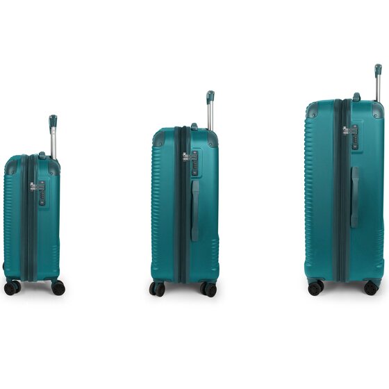 Gabol Balance XP 4 roues Set de valises 3 pièces avec soufflet d'extension