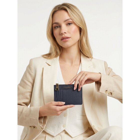 Lazarotti Bologna Leather Porte-clés en cuir 11,5 cm avec poche Air Tag