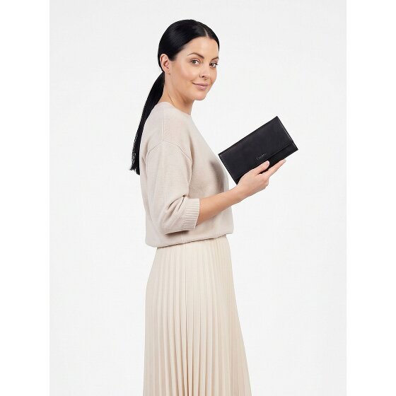 Esquire Silk Porte-monnaie Protection RFID Cuir véritable 16.5 cm