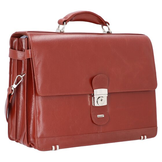 Alassio Mocca Porte-documents en cuir 38 cm Compartiment pour ordinateur portable