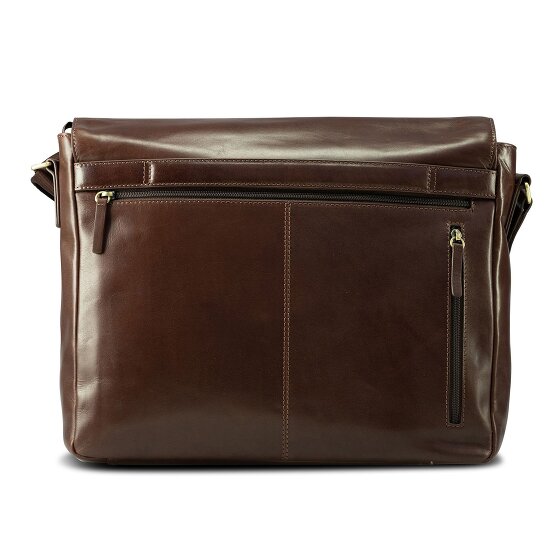 Jost Skagen Porte-documents Messenger Cuir véritable 38 cm Compartiment ordinateur
