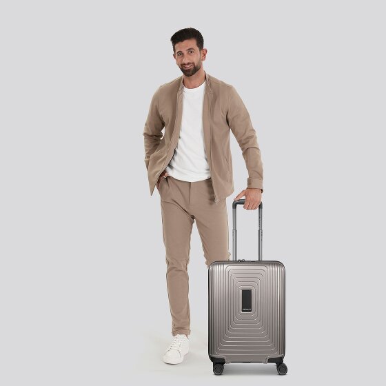 Redolz Essentials 14 4 roulettes Trolley de cabine 55 cm avec soufflet d'extension