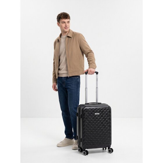 Benzi 5823 4 roues Valise cabine S 53 cm avec soufflet d'extension