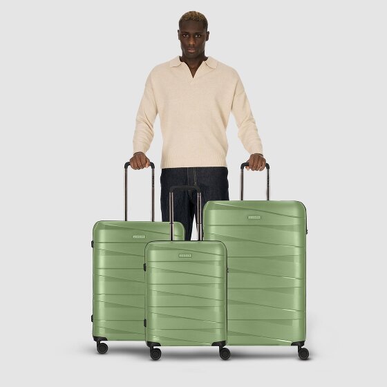 Redolz Essentials 10 3-SET 4 roues Set de valises 3 pièces