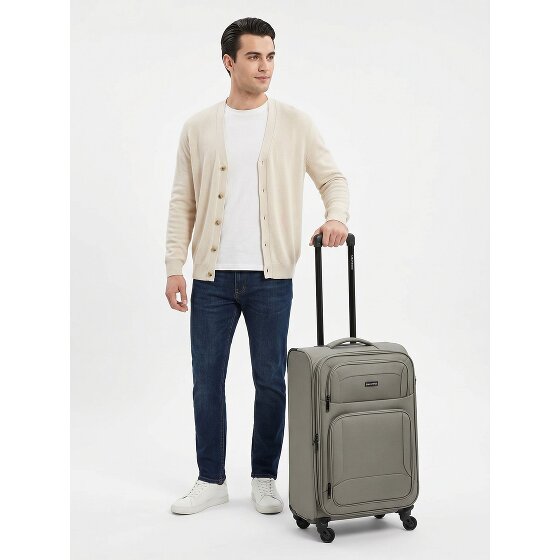 Smartbox Edition 04 4 roues Valise cabine 67 cm avec soufflet d'extension